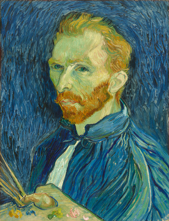 Vincent Van Gogh self portrait painting